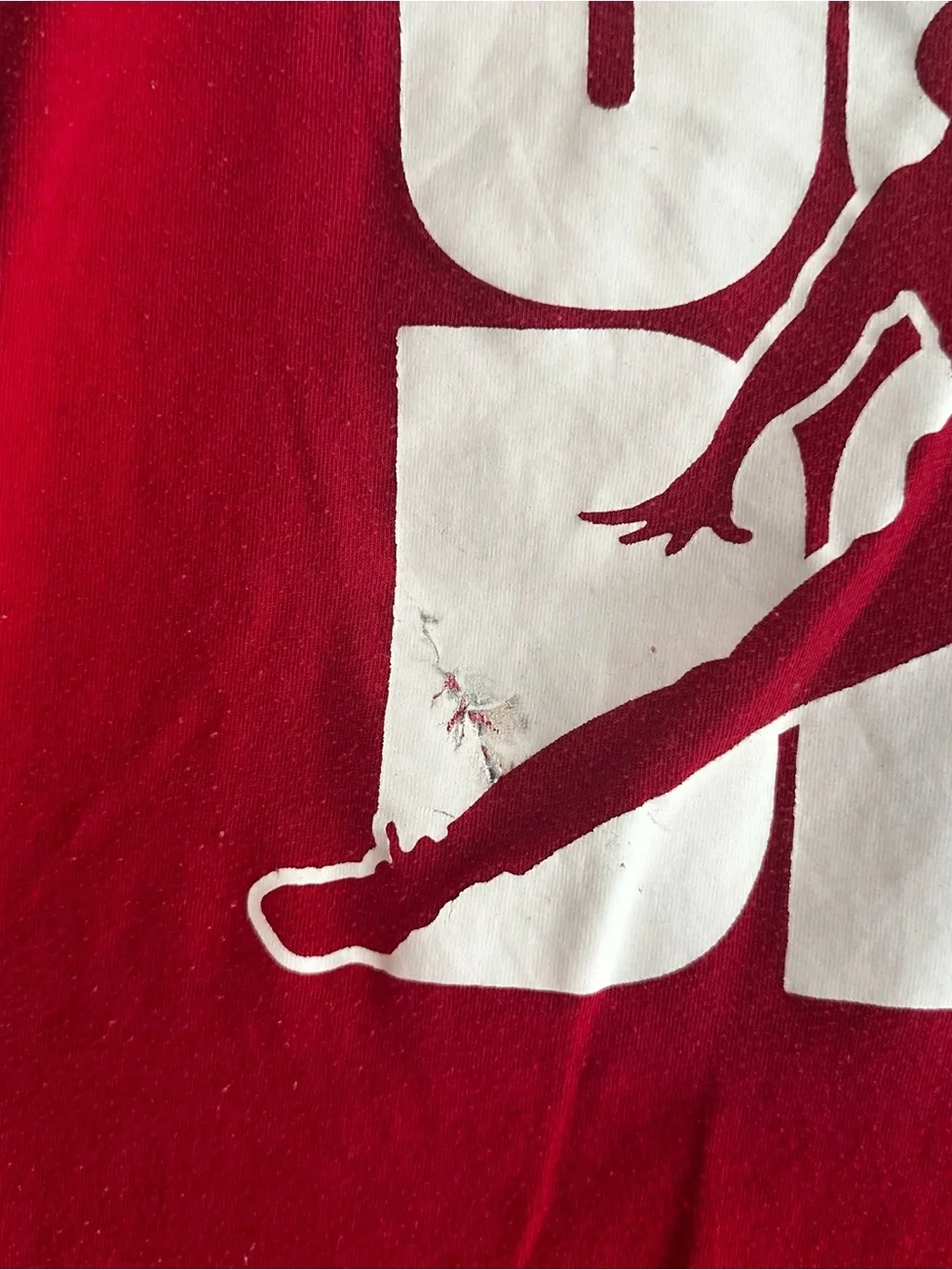 Jordan tank top with white Jumpman logo and '23' graphic Size Large